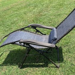 Blue Antigravity Chair, $5