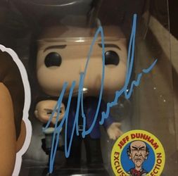 Autographed Jeff Dunham funko pop with Walter Exclusive collection came out 11/18/2021