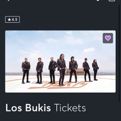 Los Bukis Ticket