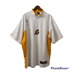 Vintage Los Angeles Lakers Warm Up Shooting Shirt for Sale in Los