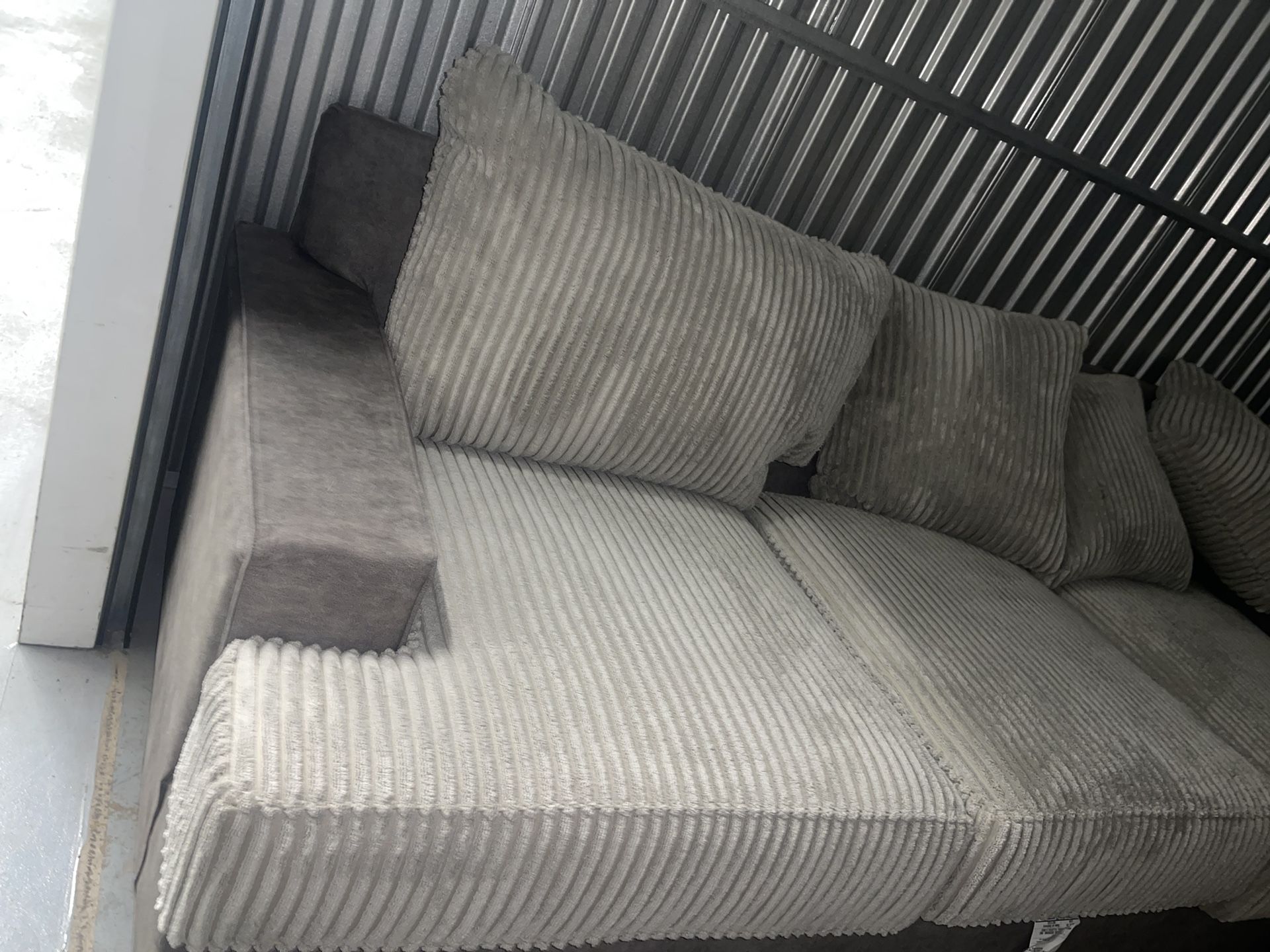 Sofa + Loveseat Set (Michael Nicholas Designs – Elko Ash)