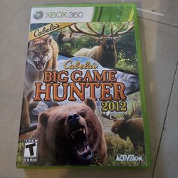 Cabelas Big Game Hunter 2012 Xbox 360