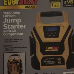 EverStart Jump Starter With Air Compressor