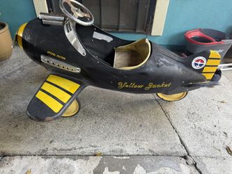 Metal Airplane For Kids To Ride