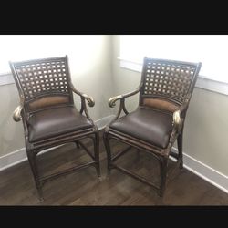 Beautifully Crafted Bar Height Chairs 