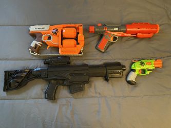 Nerf Zombie Strike Guns Lot