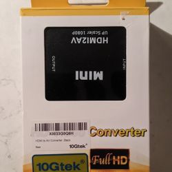 HDMI to AV Converter 