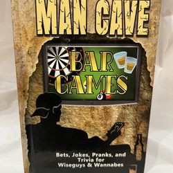 Man Cave - Bar Games Trivia for Wiseguys & Wannabes by Jack Kreismer 