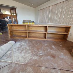 Long Wood Book Shelf