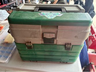 Very large and roomy fishing tackle box