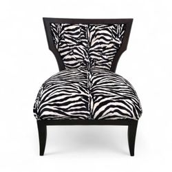 Zebra Print Miley Chair - Z Gallerie 