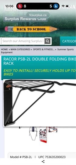 Bicycle wall mounts