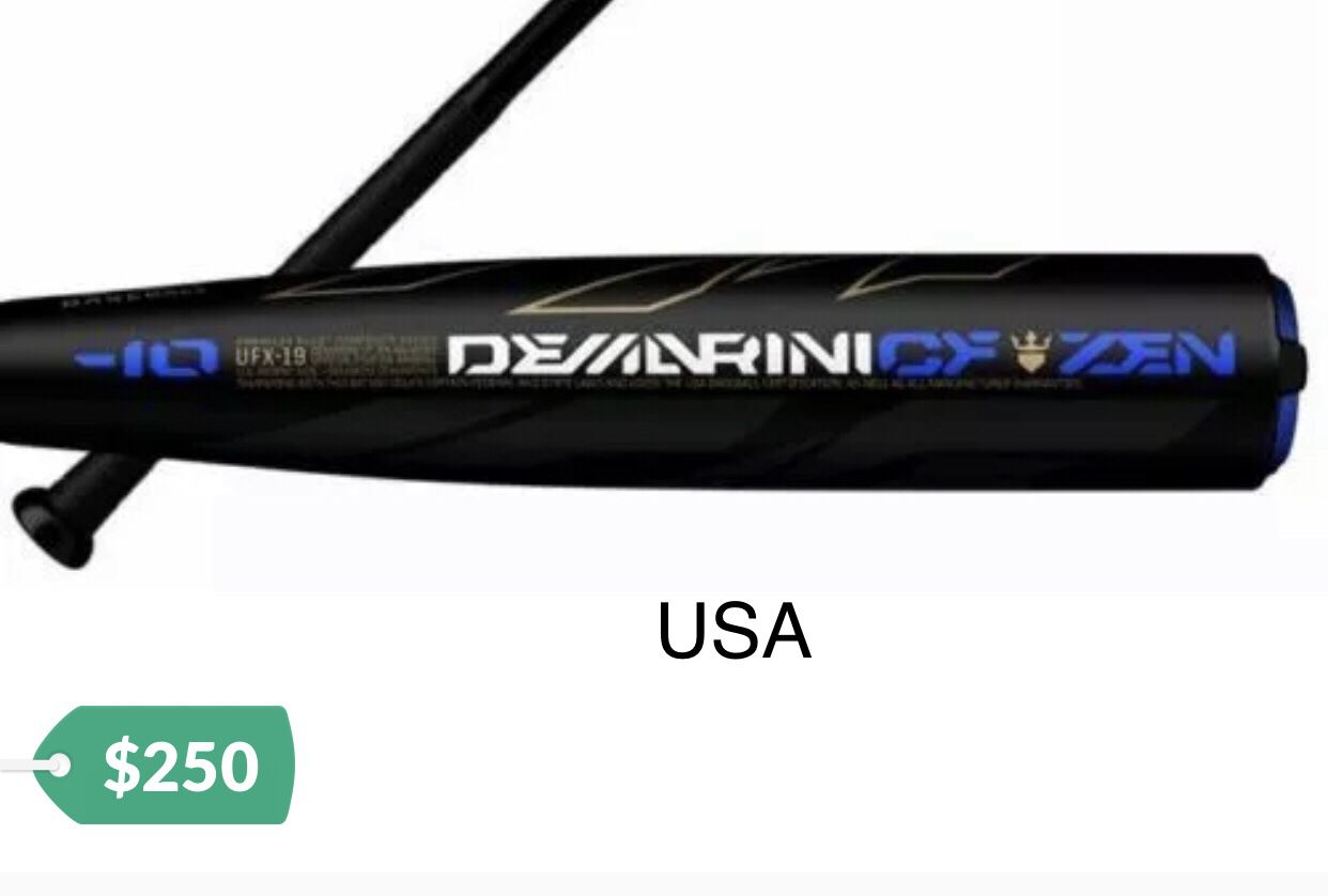 2019 Demarini Cf Zen 31/21 (-10) 2 5/8 Youth USA Baseball Bat - WTDXUFX