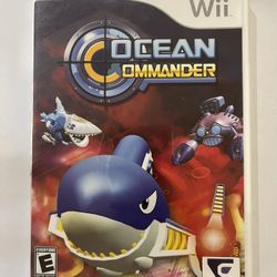 Ocean Commander Wii (game and box)