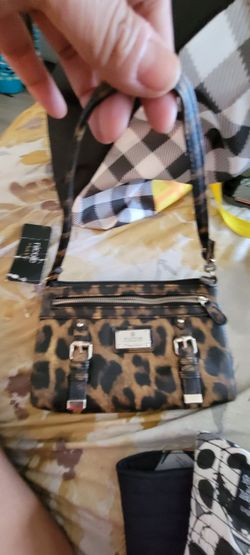 Leopard Print Crossbody Bag