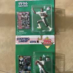 New In Box Raiders Starting Lineup Figures