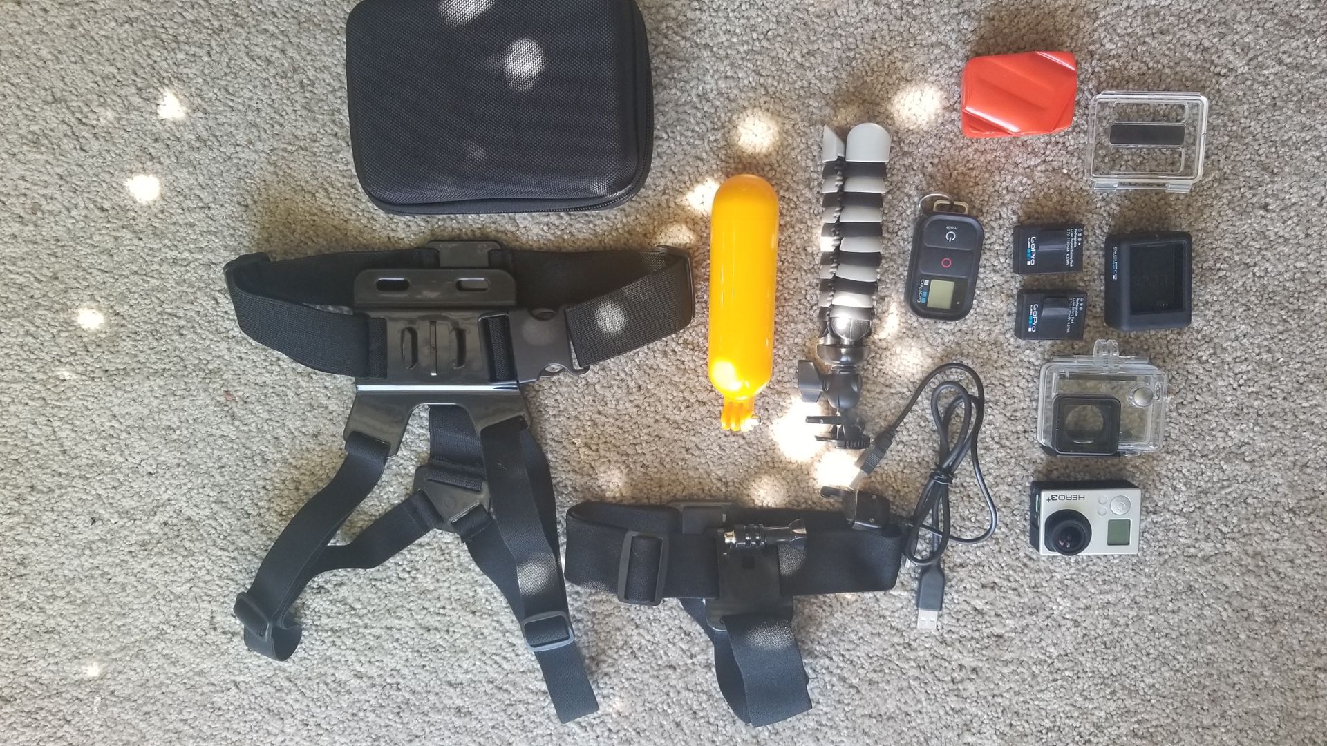 GoPro Hero 3+ with Accessories