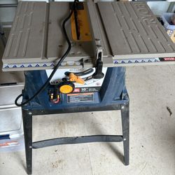 Ryobi Table Saw, 10 In. Fixed Base