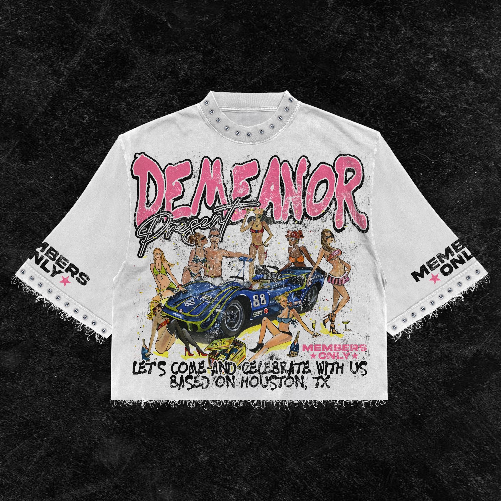 Crop Tees Xs,XL,2XL,3XL