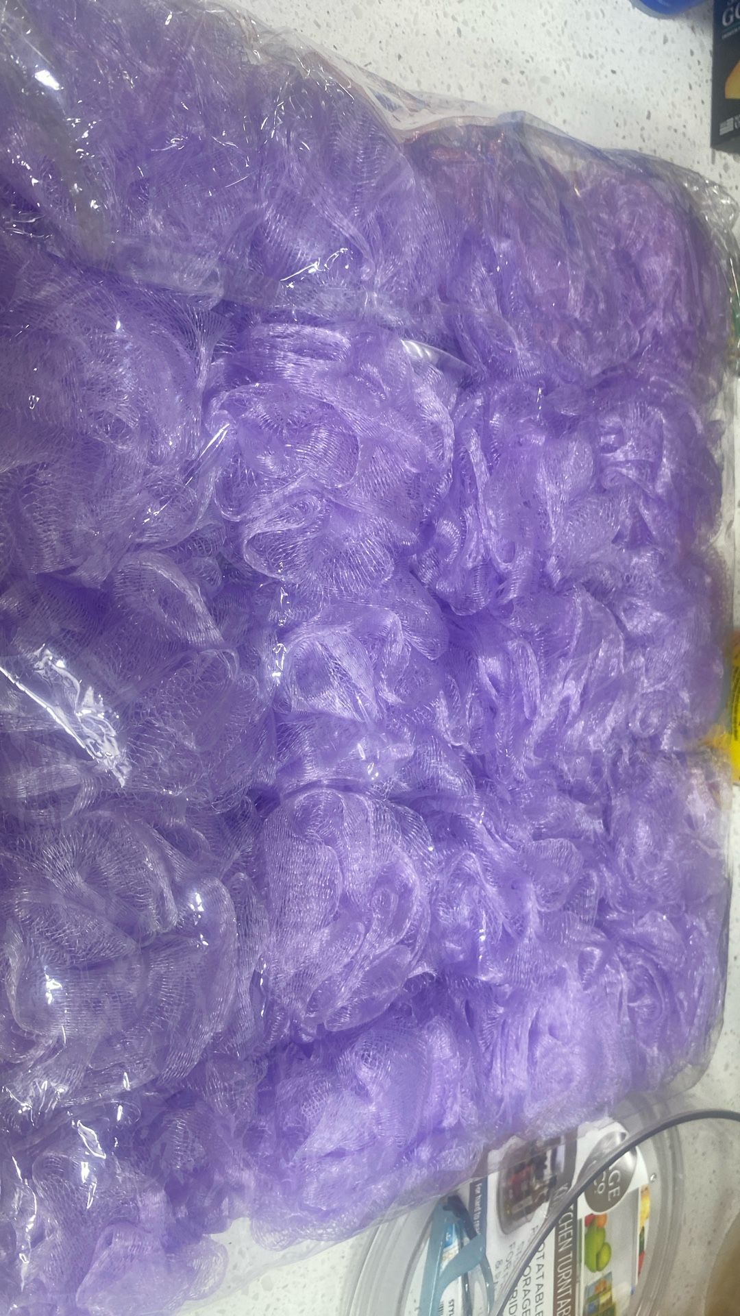 Bundle Of 20- Bath & Shower Sponge - Exfoliating Mesh Pouf Loofah