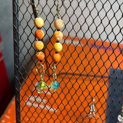 Dangle Beaded Earrings