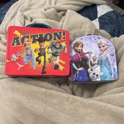 Frozen And Toy Story Lunch Boxes