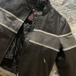 Leather jacket