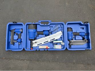 Campbell Hausfeld 3-piece pneumatic nail gun set