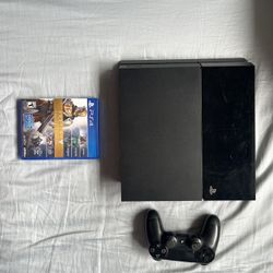 Ps4 with controller and destiny