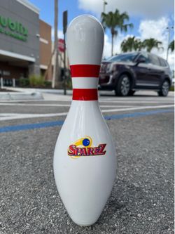 SpareZ Bowling Pin Full Size Promotional Display Pin – Great Game Room Decor