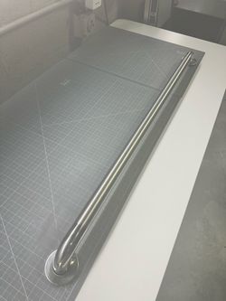 GLACIER BAY 42” SHOWER GRAB BAR BRUSHED STAINLESS STEEL BATHROOM TUB