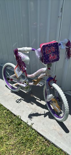 New 20 inch girls bike New