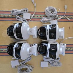 4 pack security cameras