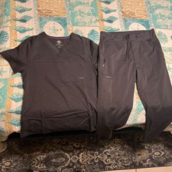 Like New Healing Hands Scrubs 