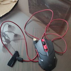 Red Gaming Mouse 