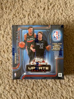 2025-26 TOPPS CHROME UPDATE NBA Basketball SEALED Mega Box IN HAND