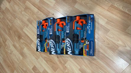Brand New Lot of 3: Nerf Elite 2.0 Commander RC-6 Blasters