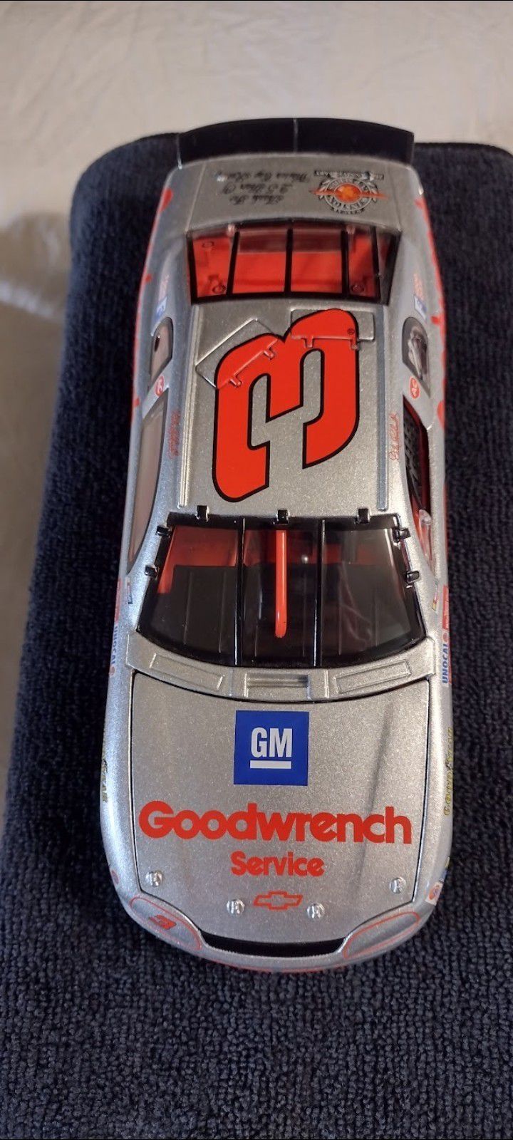 π₯ ONLY $40!! EX MINT RARE VINT. '03 1995 ACTION D.EARNHARDT#3 SILVER SELECT DC BANK CAR! π₯