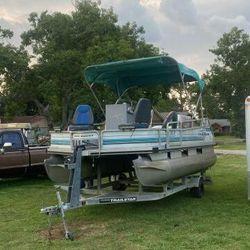 For sale: 15-foot platoon boat from 1993 paired with a fully rebuilt 1976 Johnson 70 hp engine.