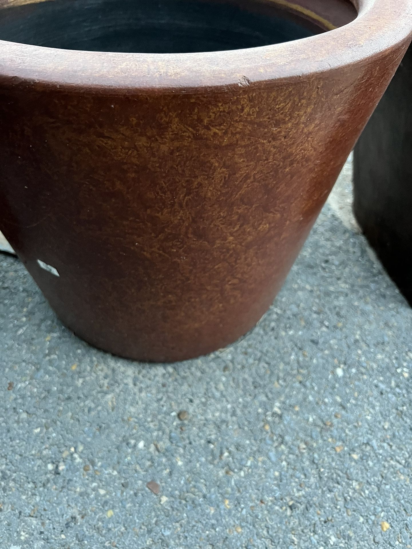 Large Clay Pottery Plant Pot NEW - Masetero NUEVO 18” tall x 16” wide Thick clay pot New  Masetas nuevas de jarro/clay pot  Makes a beautiful gift 💝 