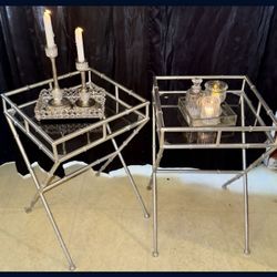Glass Tables Set 