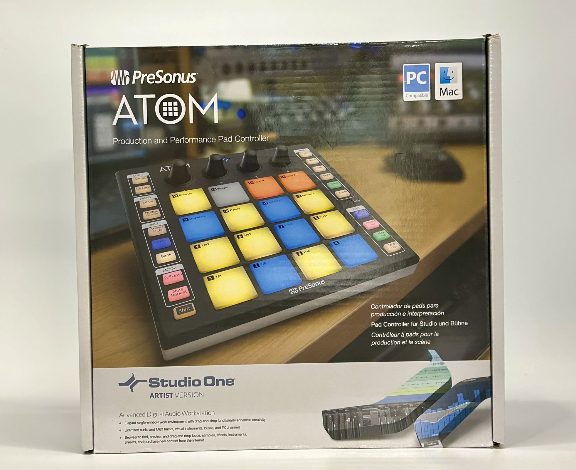 PreSonus Atom - Compact Production and Performance Pad Controller