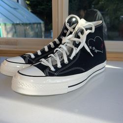 black made with love converse chuck 70