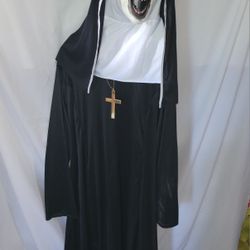 Plus Size The Nun Costume 