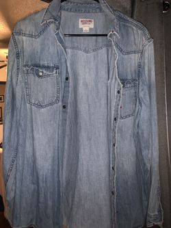 Mens Denim Shirt
