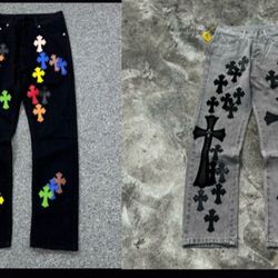 2 Chrome Hearts Pants High Quality 
