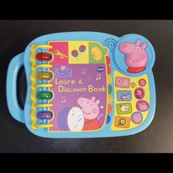 BRAND NEW Peppa Pig Learn and Discover Interactive Book