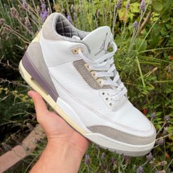 Jordan 3 A Ma Maniere White Size 13.5w (12 Men) Used