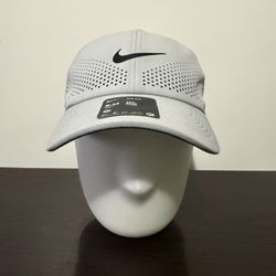 Nike Club Cap AeroBill DriFIT ADV Gray Running Hat Size S/M FD7842-012 NWT Golf