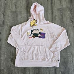 Levi's Pokemon 25th Anniversary Pink Hoodie Mens Size XL